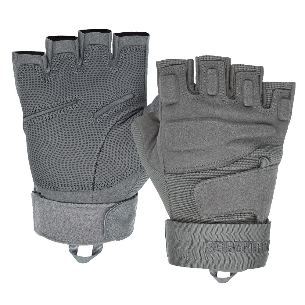 カラー:グレー | Seibertron S.O.L.A.G Half Finger 半指タクティカルグローブ 画像 05