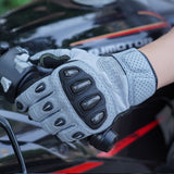 カラー：グレー | Seibertron SPS2 Plus 夏用バイクグローブ カーボンファイバーナックルプロテクション付き 画像 24