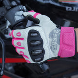 カラー：ピンク | Seibertron SPS2 Plus 夏用バイクグローブ カーボンファイバーナックルプロテクション付き 画像 36