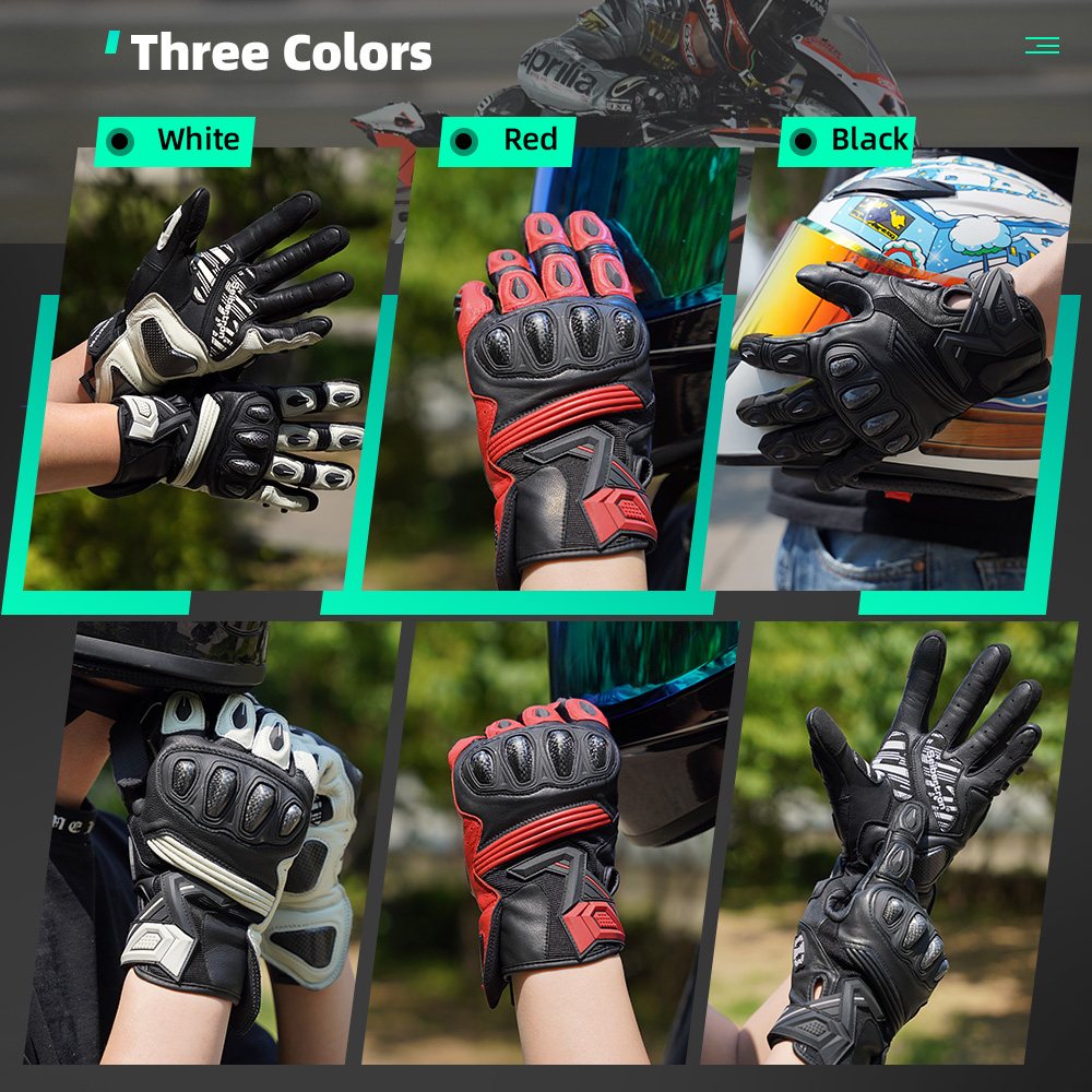 color:all | Seibertron SPS-3 motorcycle riding gloves for BMX ATV MTB and road riding image 17