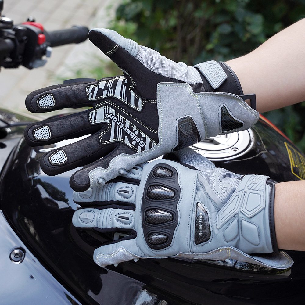 色：すべて | Seibertron SPS-4 Plus 3M Thinsulate 冬用レザーバイク用手袋 画像 25