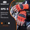 SPS-5 Half Finger Adult Orange