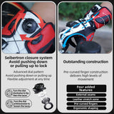 カラー：レッド | Seibertron SPS-6 カーボンファイバープロテクション付きレザーレーシンググローブ 画像 19