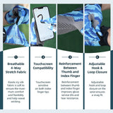 color:all | Seibertron S.P.S.G-5 UPF100 sun protection flying disc gloves image 03