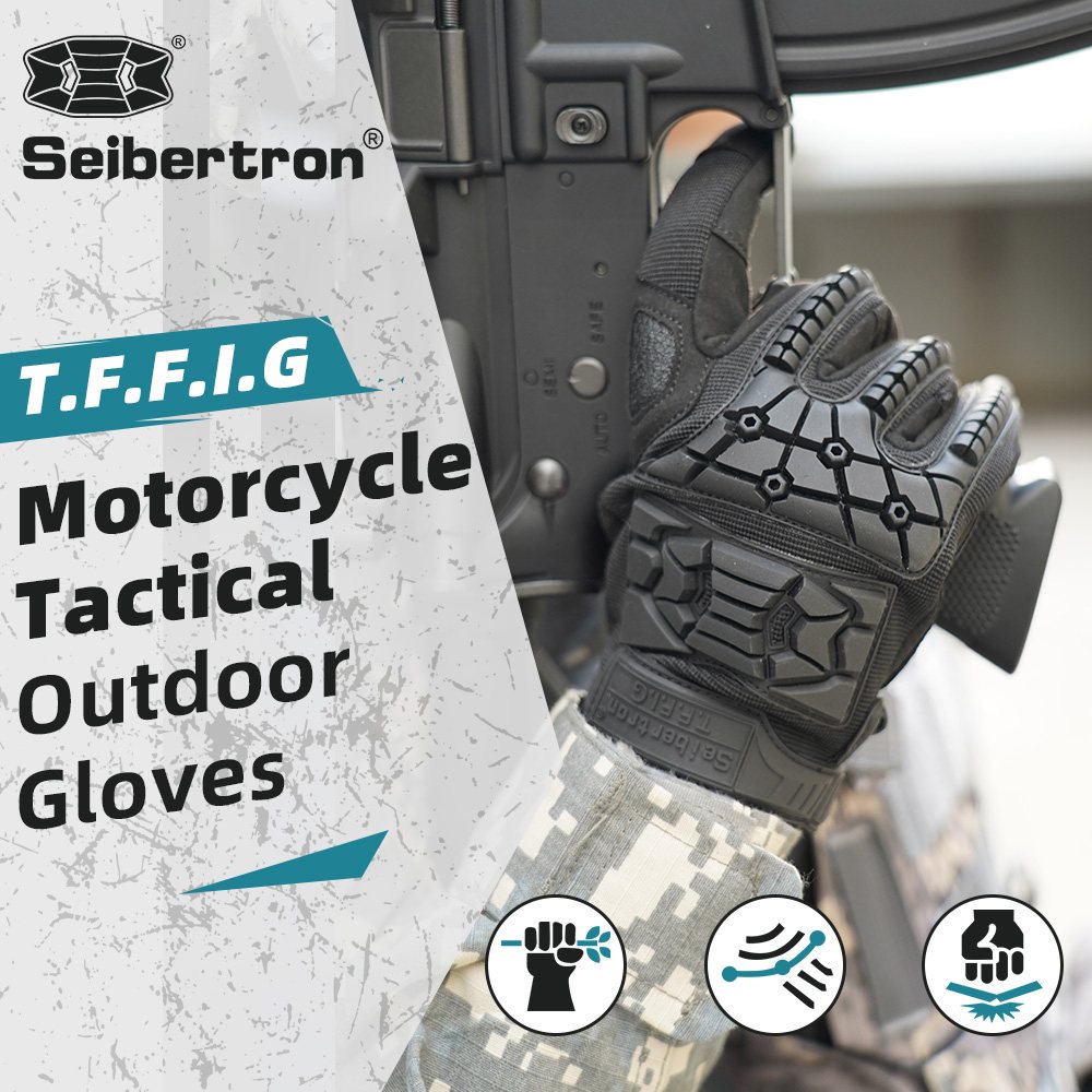 カラー：ブラック | Seibertron T.F.F.I.G 2.0 フルフィンガータクティカルグローブ 画像 03