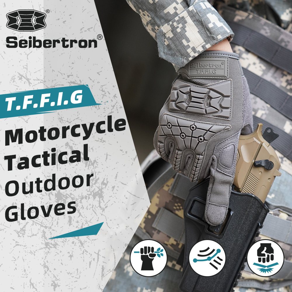 カラー：グレー | Seibertron T.F.F.I.G 2.0 フルフィンガータクティカルグローブ 画像 07