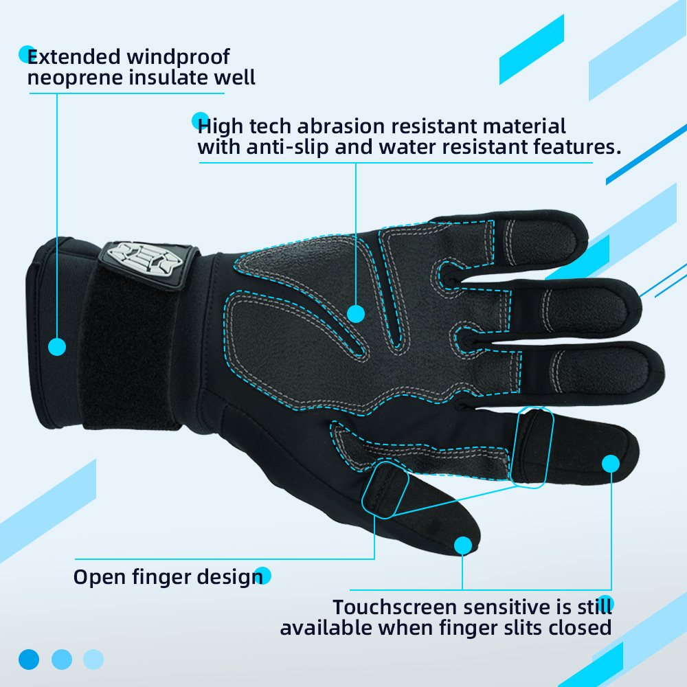 カラー: すべて | Seibertron W.G.F.G 2.0 ウィンターフィッシンググローブ 撥水仕様の冬用フィッシンググローブ マグネット式フィンガーフラップ付きイメージ 03