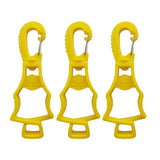 スタイル:Yellow 2 個 | スタイル:Yellow 3 個 | カラー:Yellow | Seibertron Work Glove Clips yellow オリジナル白背景画像